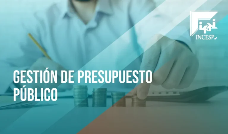 GESTIÓN DE PRESUPUESTO PÚBLICO