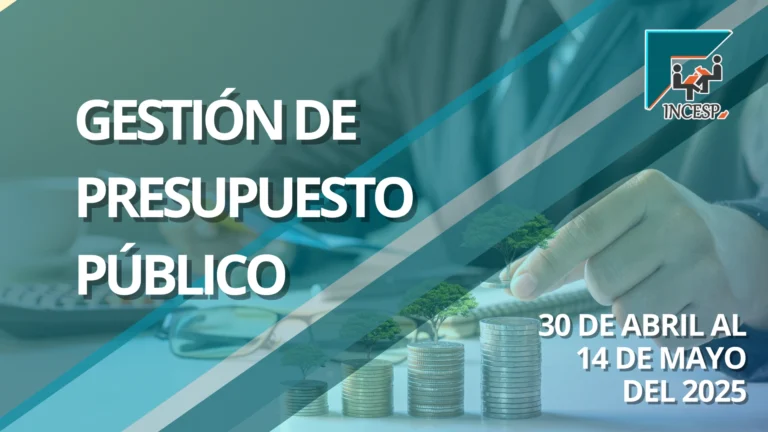 GESTIÓN DE PRESUPUESTO PÚBLICO