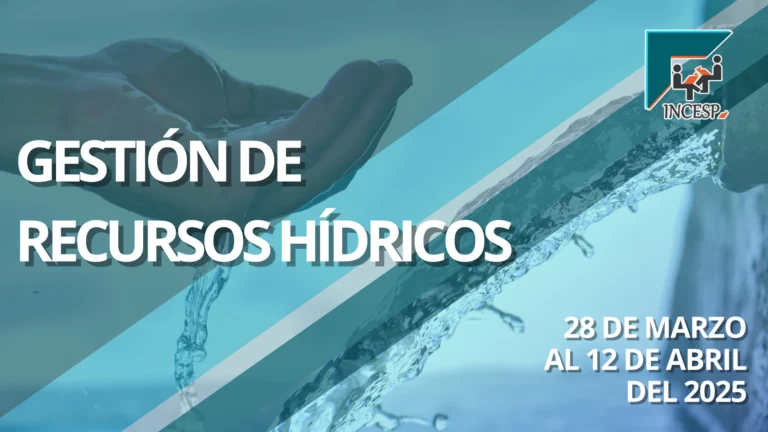 GESTIÓN DE RECURSOS HÍDRICOS