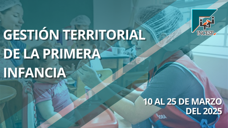 GESTIÓN TERRITORIAL DE LA PRIMERA INFANCIA